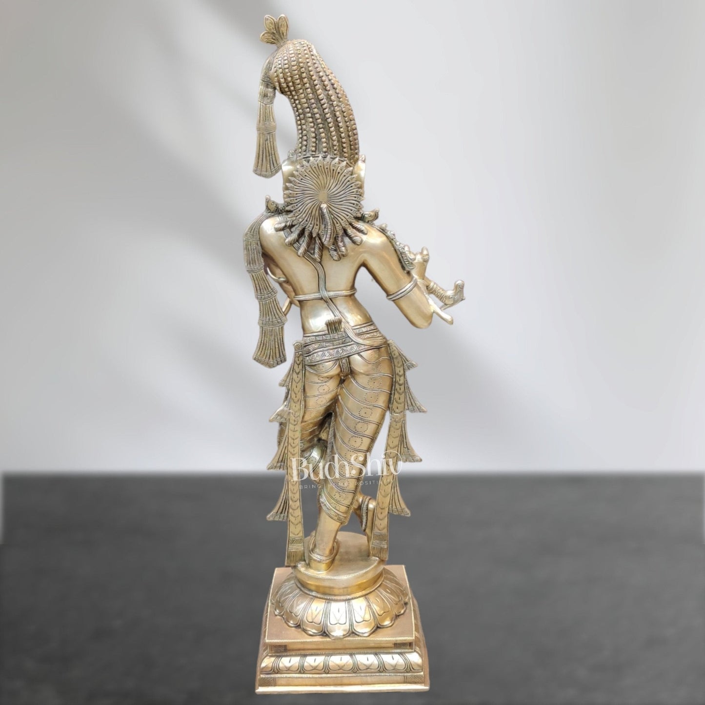 Divine Superfine brass Krishna Murlidhar Idol | 36 inch/ 3 feet | span Experience divine