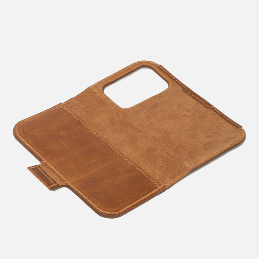 Leather Folio iPhone 17 Series with MagSafe - Classic 5.1 (OUTLET)