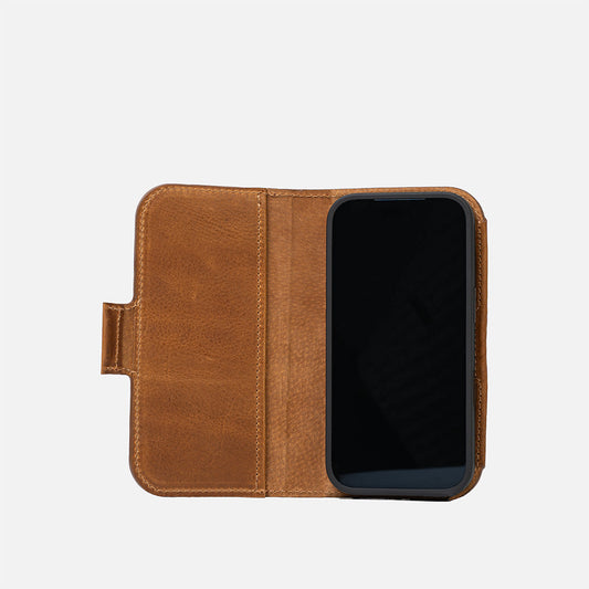 Leather Folio iPhone 17 Series with MagSafe - Classic 5.1 (OUTLET)