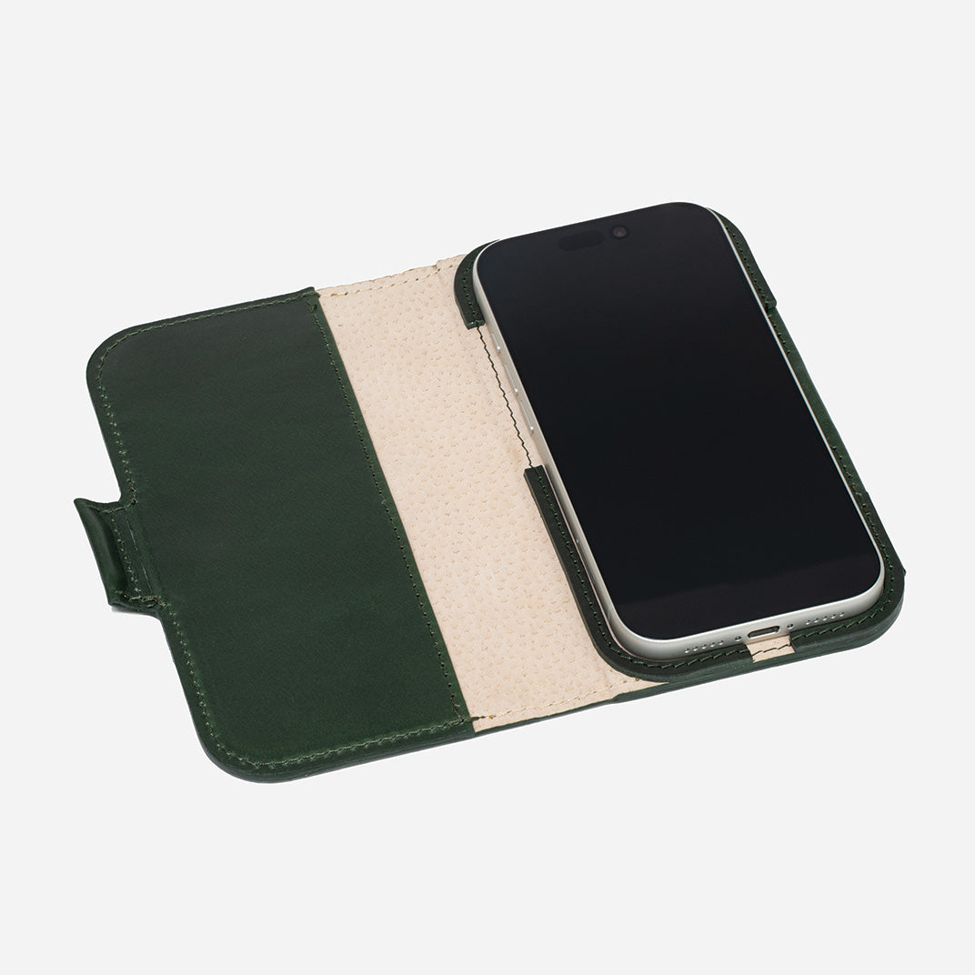 Leather Folio Case Wallet for iPhone 17 Series with MagSafe - Classic 5.0