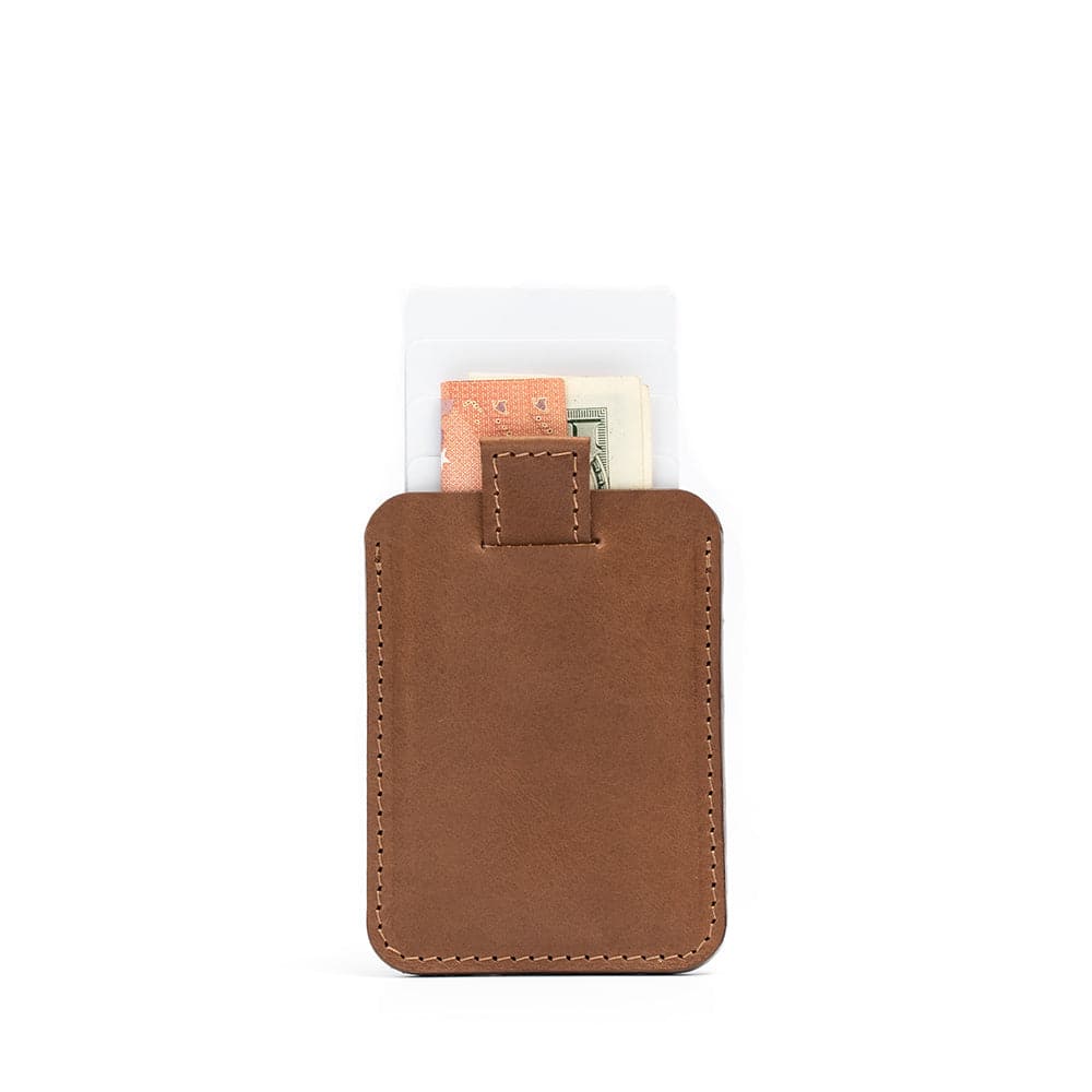 Leather Wallet compatible with MagSafe - 6 cards (OUTLET)